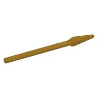 Minifigure, Weapon Pike / Spear - Handle with Flat End · 93789