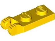 Hinge Plate 1 x 2 Locking with 2 Fingers on End · 44302