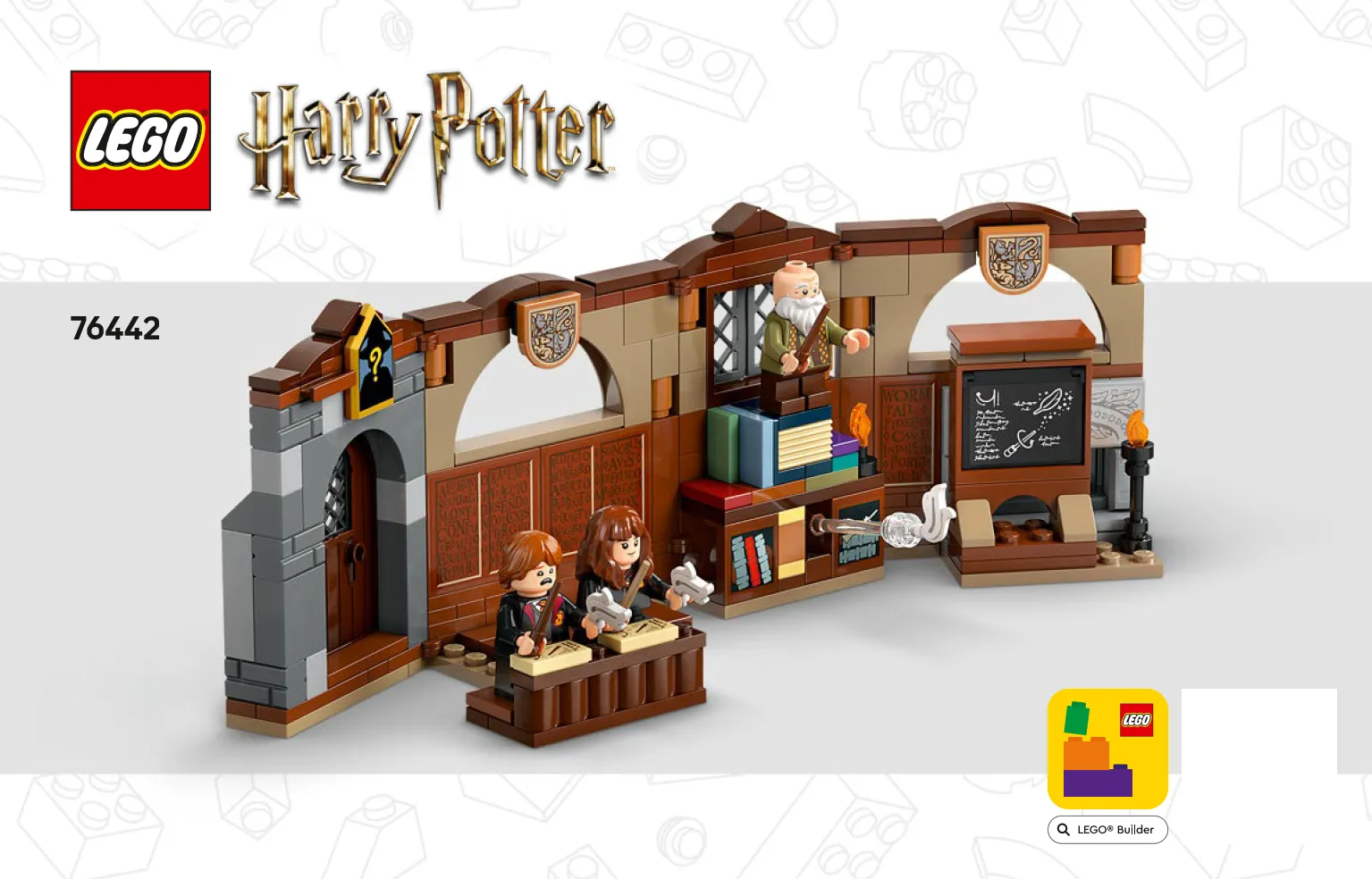 Обложка инструкции LEGO: номер набора 76442 находится слева